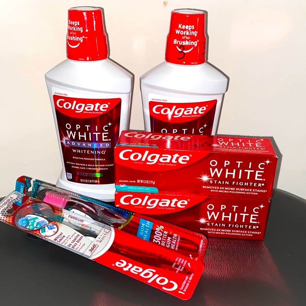 Colgate Optic White Bundle